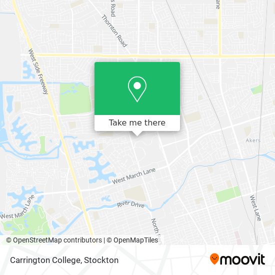 Carrington College map