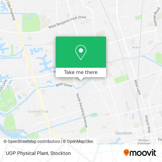 Mapa de UOP Physical Plant