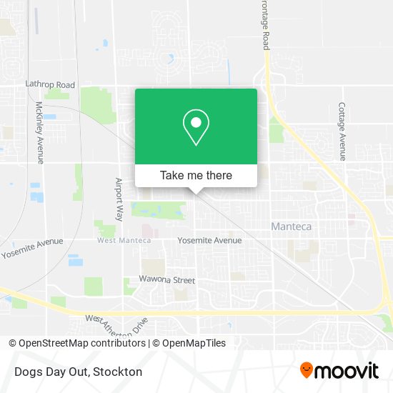 Dogs Day Out map