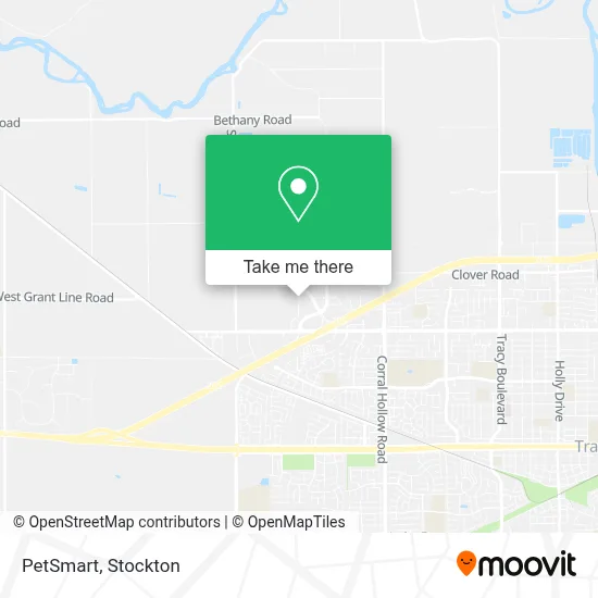 PetSmart map