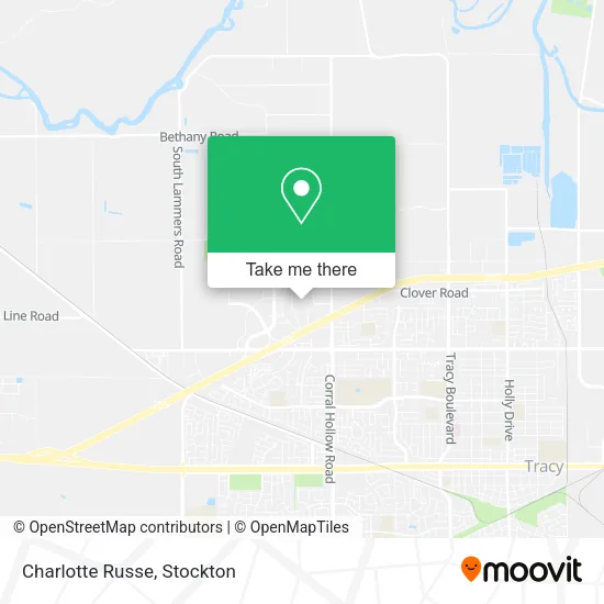 Charlotte Russe map