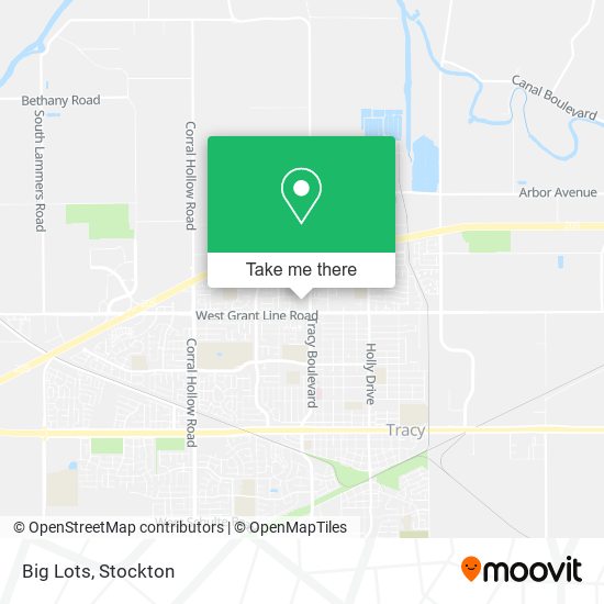 Big Lots map