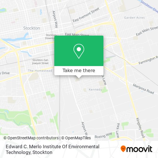 Edward C. Merlo Institute Of Environmental Technology map