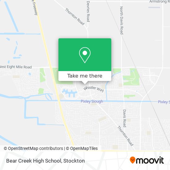 Mapa de Bear Creek High School