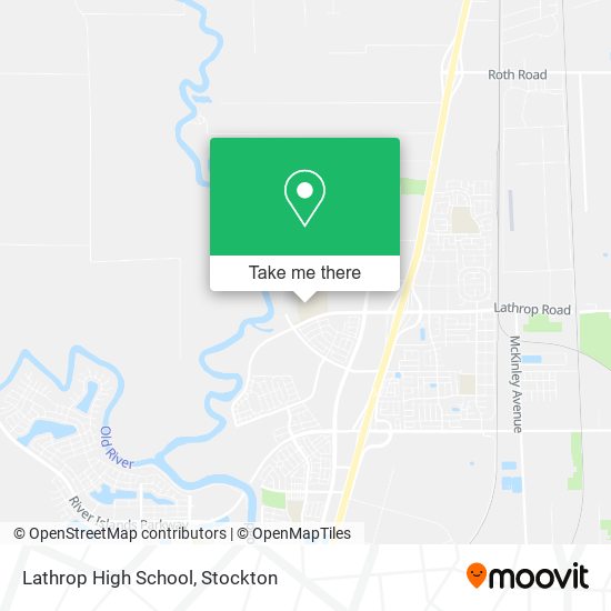 Lathrop High School map