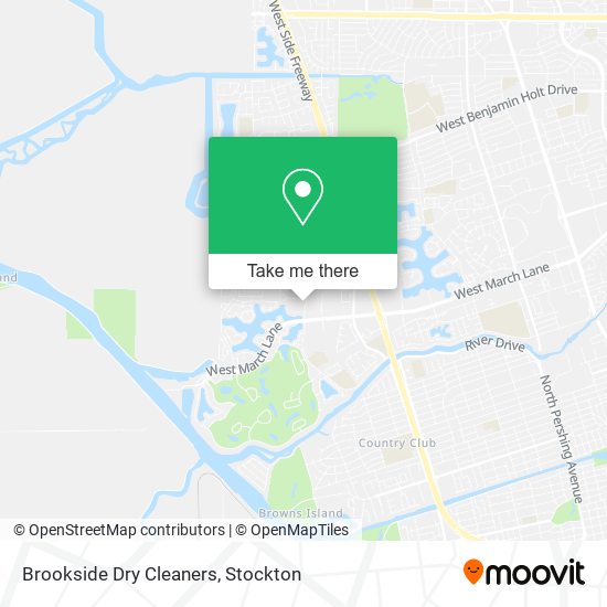 Brookside Dry Cleaners map