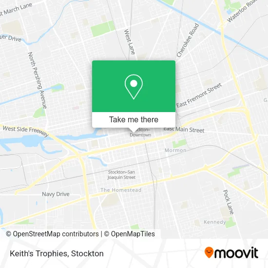 Keith's Trophies map