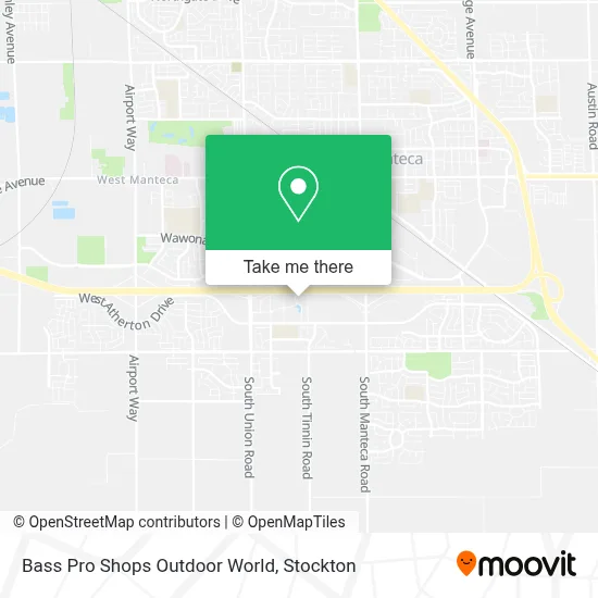 Bass Pro Shops Outdoor World map