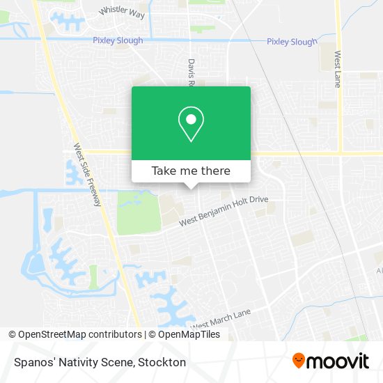 Mapa de Spanos' Nativity Scene