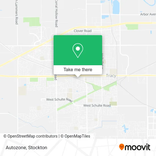 Mapa de Autozone