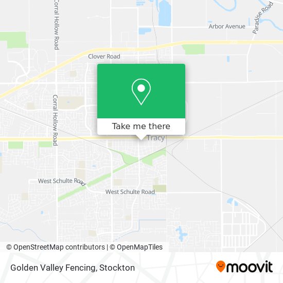 Golden Valley Fencing map
