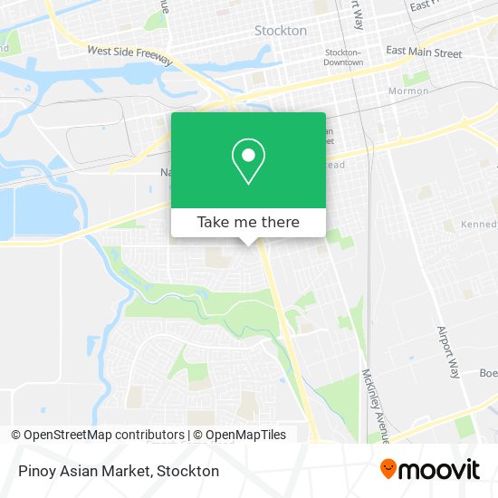 Mapa de Pinoy Asian Market