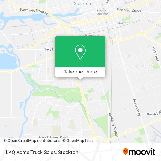 Mapa de LKQ Acme Truck Sales