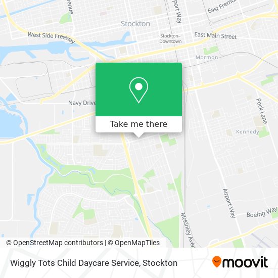 Wiggly Tots Child Daycare Service map