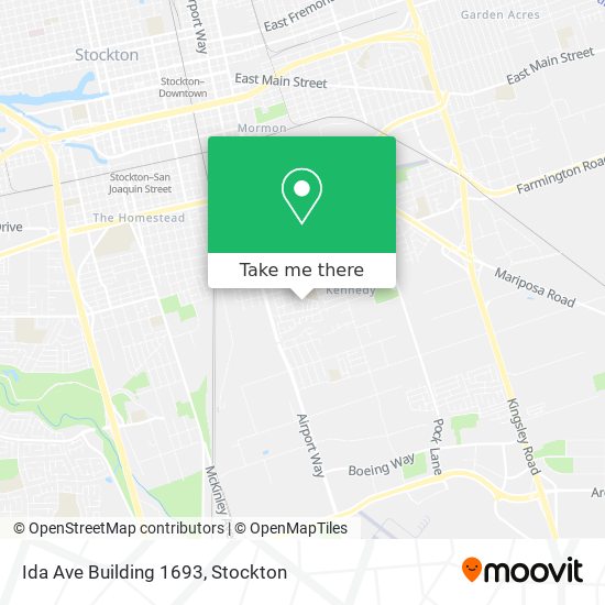 Mapa de Ida Ave Building 1693