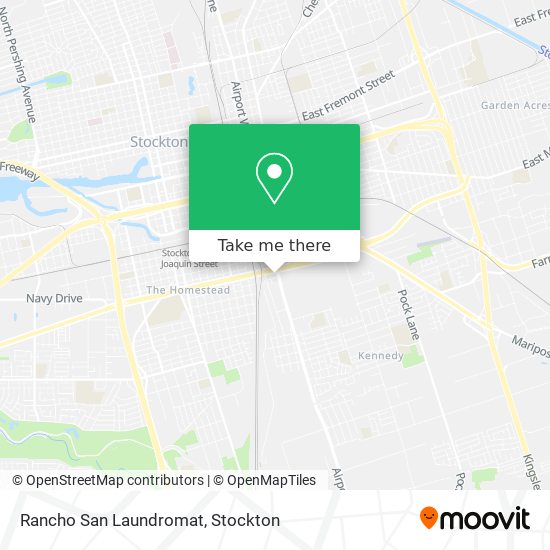 Mapa de Rancho San Laundromat
