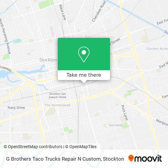G Brothers Taco Trucks Repair N Custom map