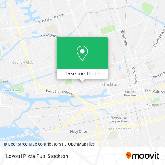 Mapa de Lovotti Pizza Pub