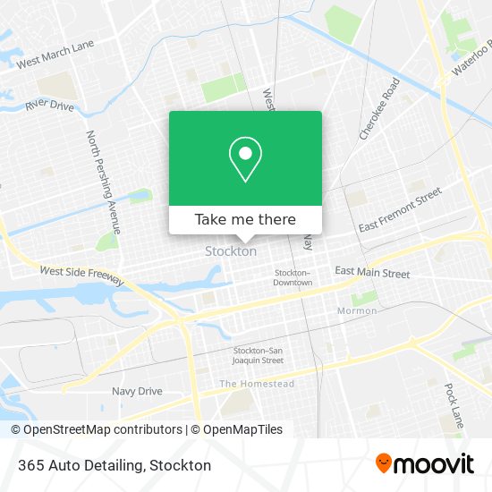 365 Auto Detailing map