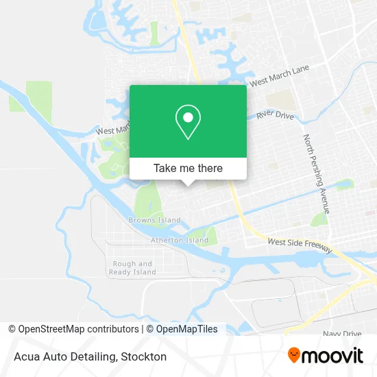 Acua Auto Detailing map