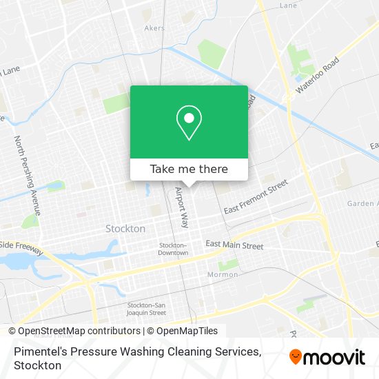 Pimentel's Pressure Washing Cleaning Services map