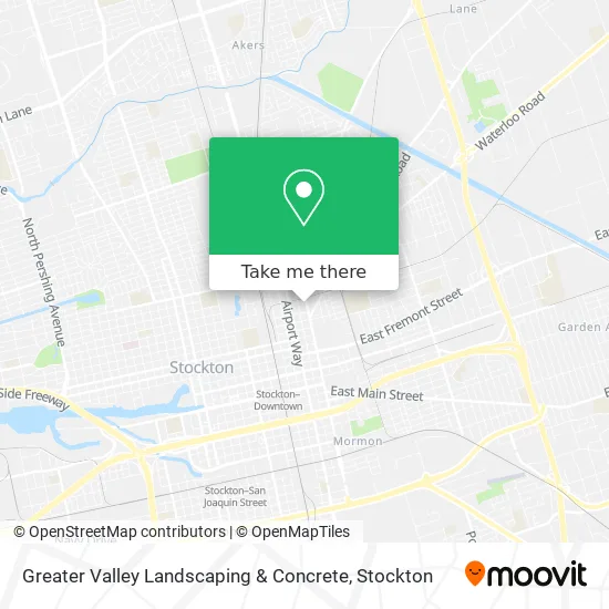 Mapa de Greater Valley Landscaping & Concrete