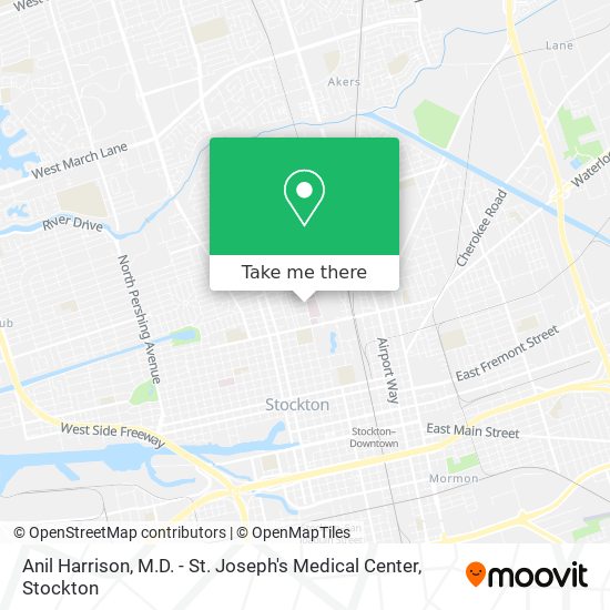 Anil Harrison, M.D. - St. Joseph's Medical Center map