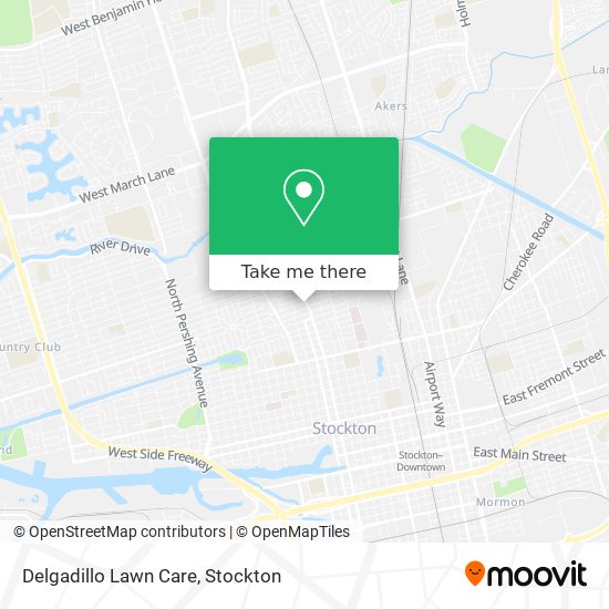 Delgadillo Lawn Care map