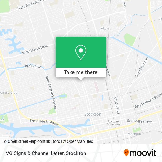 VG Signs & Channel Letter map