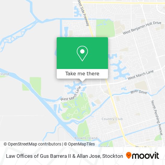 Law Offices of Gus Barrera II & Allan Jose map