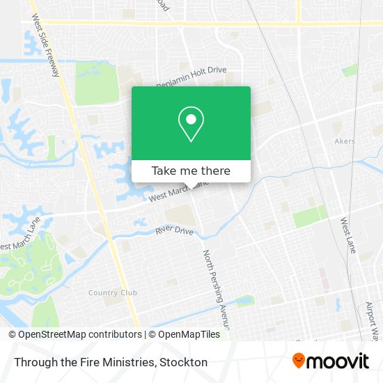 Through the Fire Ministries map
