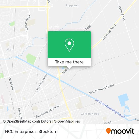 NCC Enterprises map