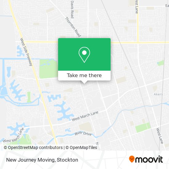 New Journey Moving map