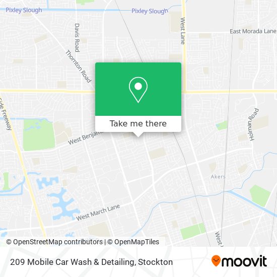 Mapa de 209 Mobile Car Wash & Detailing
