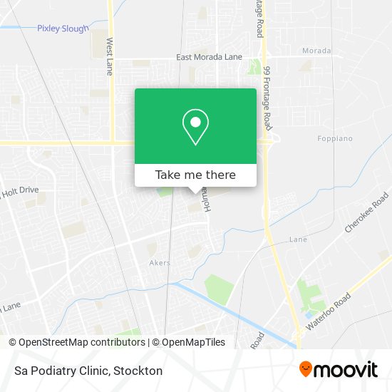 Sa Podiatry Clinic map