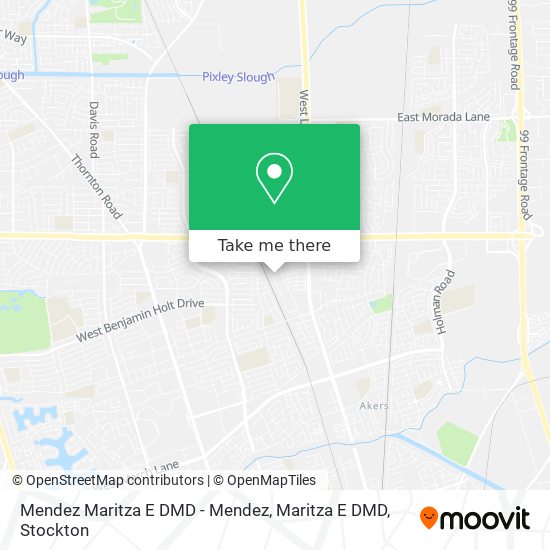 Mendez Maritza E DMD - Mendez, Maritza E DMD map