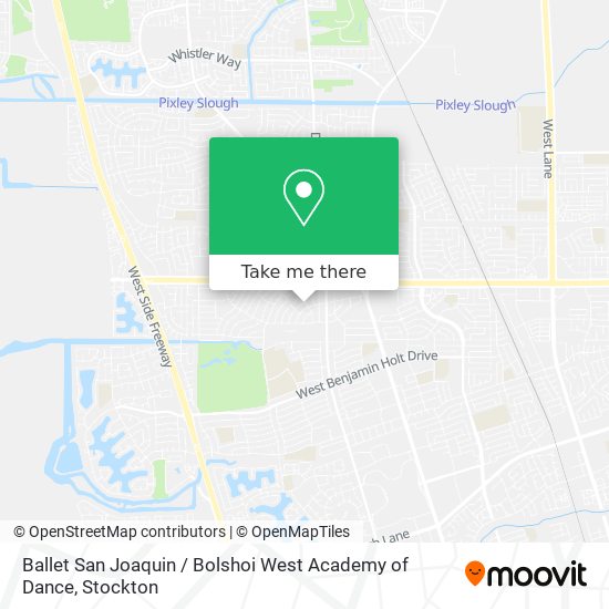 Ballet San Joaquin / Bolshoi West Academy of Dance map