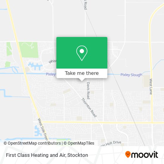 First Class Heating and Air map
