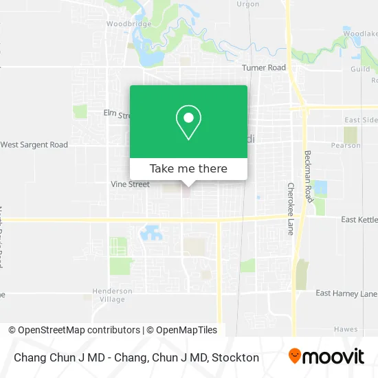 Chang Chun J MD - Chang, Chun J MD map