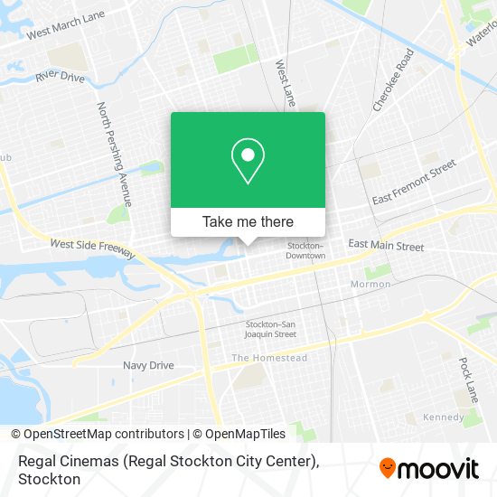 Regal Cinemas (Regal Stockton City Center) map