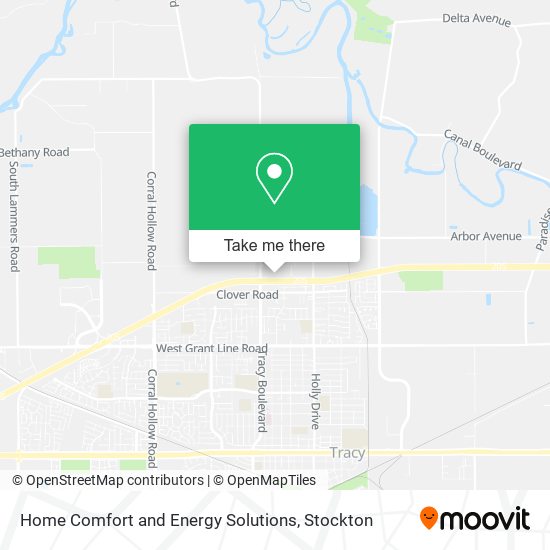 Home Comfort and Energy Solutions map