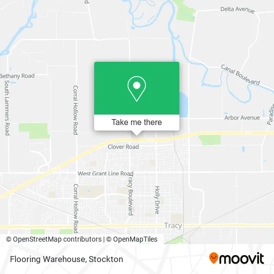 Mapa de Flooring Warehouse