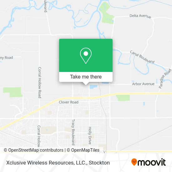 Mapa de Xclusive Wireless Resources, LLC.