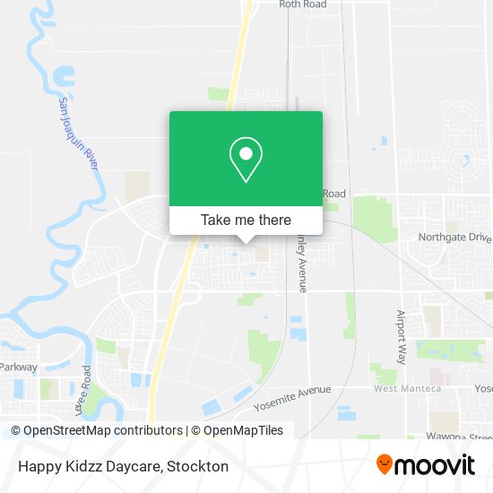Mapa de Happy Kidzz Daycare