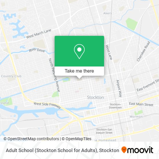 Adult School (Stockton School for Adults) map