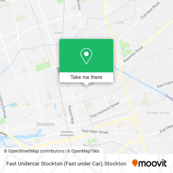 Fast Undercar Stockton (Fast under Car) map