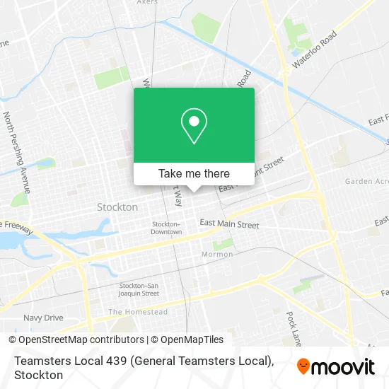 Mapa de Teamsters Local 439 (General Teamsters Local)