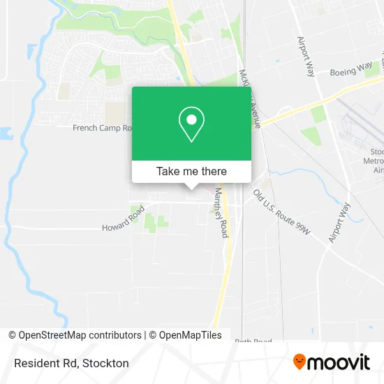 Resident Rd map