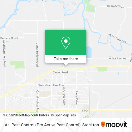 Mapa de Aai Pest Control (Pro Active Pest Control)