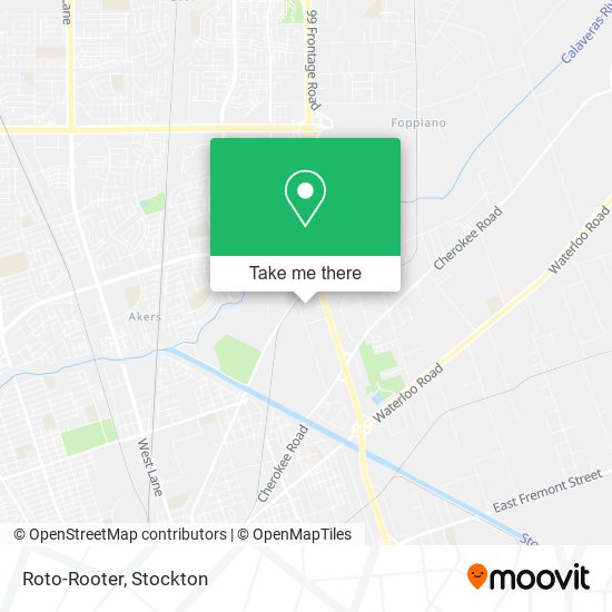 Mapa de Roto-Rooter